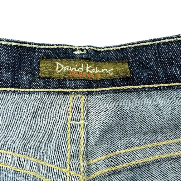 David Kahn Jeanswear Denim Bermuda Long Shorts Womens 30 Mid Rise Goblincore - Picture 10 of 11
